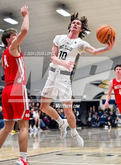 Thumbnail 3 in Mater Dei @ St. John Bosco (CIF State DIV 1 Southern Regional Championship) photogallery.