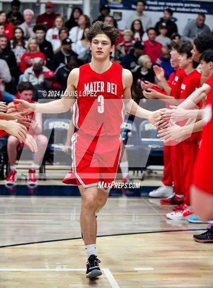 Thumbnail 2 in Mater Dei @ St. John Bosco (CIF State DIV 1 Southern Regional Championship) photogallery.