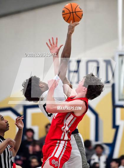Thumbnail 3 in Mater Dei @ St. John Bosco (CIF State DIV 1 Southern Regional Championship) photogallery.