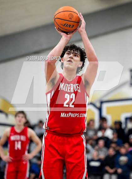 Thumbnail 2 in Mater Dei @ St. John Bosco (CIF State DIV 1 Southern Regional Championship) photogallery.