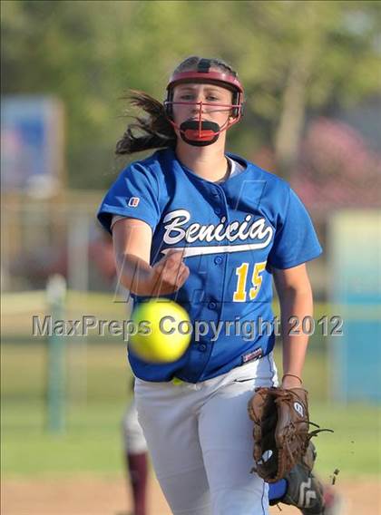 Thumbnail 1 in Benicia vs. Whitney (CIF SJS D3 Playoffs) photogallery.