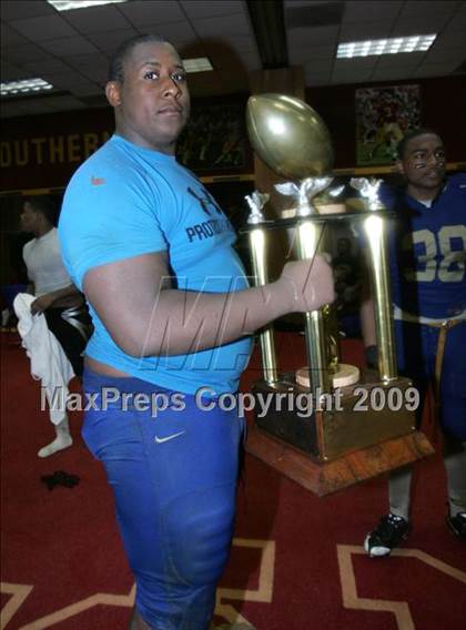 Thumbnail 3 in Narbonne vs. Crenshaw (CIF LA City Section D1 Final) photogallery.