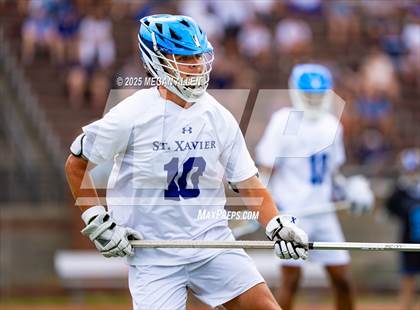Thumbnail 2 in Worthington Kilbourne vs. St. Xavier (OHSAA Div 1 Semifinal) photogallery.