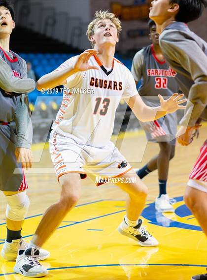 Thumbnail 3 in Saratoga vs. Half Moon Bay (S.C. Warriors/Aptos Tournament) photogallery.