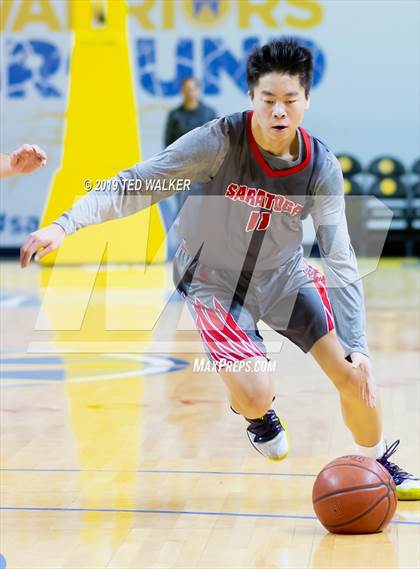 Thumbnail 2 in Saratoga vs. Half Moon Bay (S.C. Warriors/Aptos Tournament) photogallery.