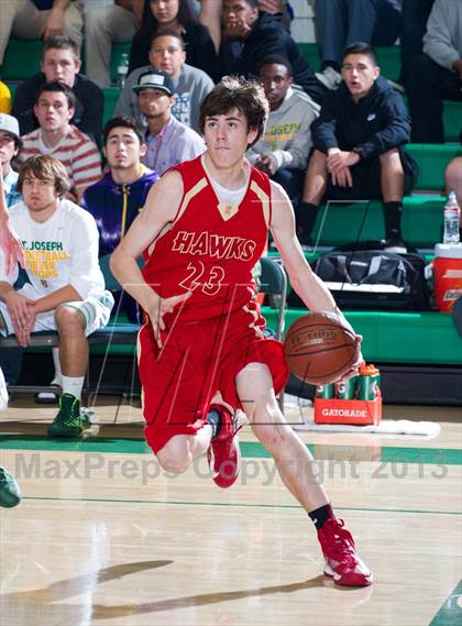 Thumbnail 3 in Centennial vs St. Joseph (National Prep Classic) photogallery.