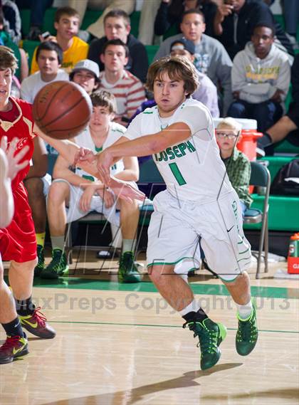 Thumbnail 1 in Centennial vs St. Joseph (National Prep Classic) photogallery.
