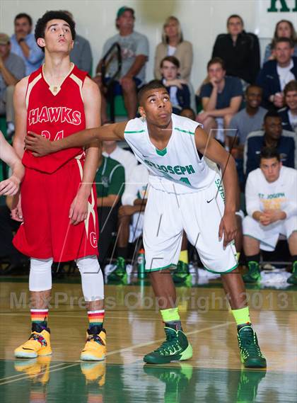 Thumbnail 1 in Centennial vs St. Joseph (National Prep Classic) photogallery.