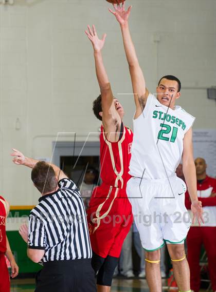 Thumbnail 1 in Centennial vs St. Joseph (National Prep Classic) photogallery.