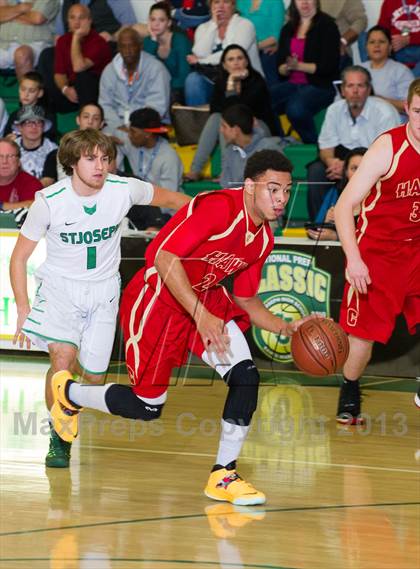 Thumbnail 1 in Centennial vs St. Joseph (National Prep Classic) photogallery.