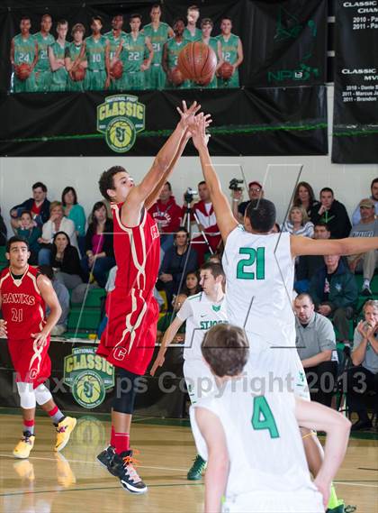 Thumbnail 1 in Centennial vs St. Joseph (National Prep Classic) photogallery.