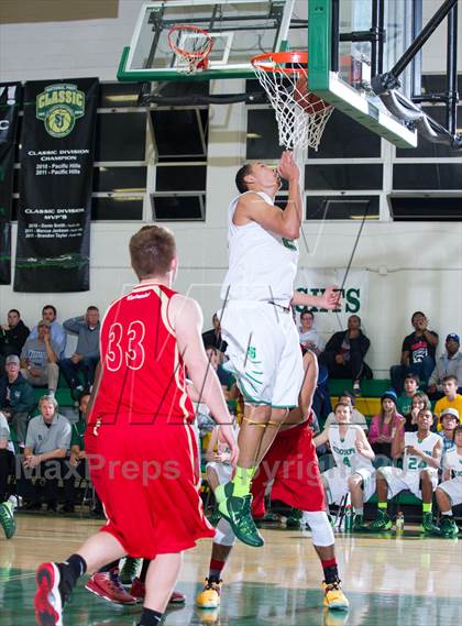 Thumbnail 2 in Centennial vs St. Joseph (National Prep Classic) photogallery.