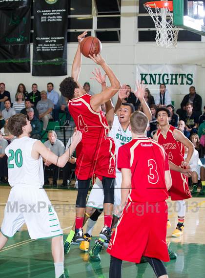 Thumbnail 3 in Centennial vs St. Joseph (National Prep Classic) photogallery.