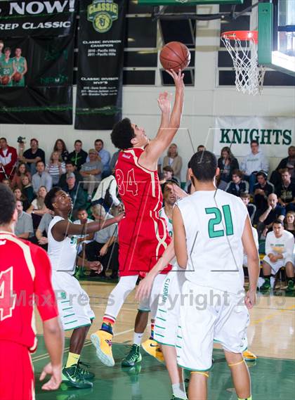 Thumbnail 2 in Centennial vs St. Joseph (National Prep Classic) photogallery.