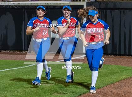 Thumbnail 2 in Harrison vs. Roncalli (IHSAA 4A State Final) Editorial Only photogallery.