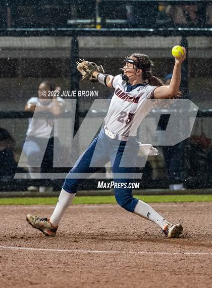 Thumbnail 2 in Harrison vs. Roncalli (IHSAA 4A State Final) Editorial Only photogallery.