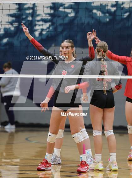 Thumbnail 3 in Madison vs Post Falls (IHSAA 5A Semi Final) photogallery.