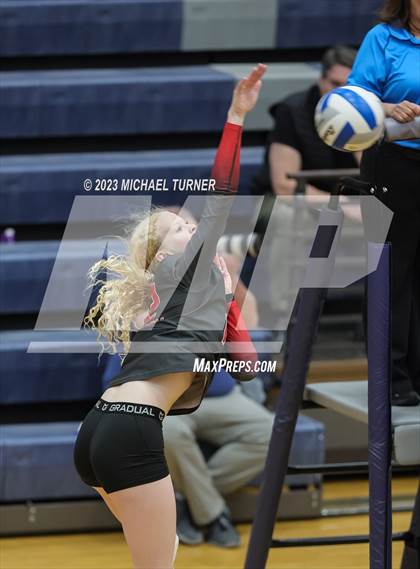 Thumbnail 1 in Madison vs Post Falls (IHSAA 5A Semi Final) photogallery.