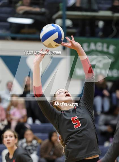 Thumbnail 1 in Madison vs Post Falls (IHSAA 5A Semi Final) photogallery.