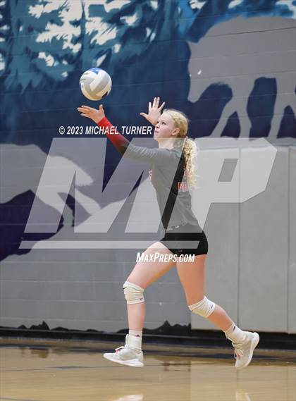Thumbnail 2 in Madison vs Post Falls (IHSAA 5A Semi Final) photogallery.