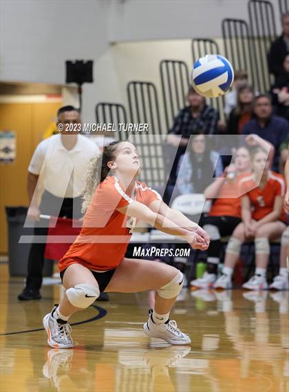 Thumbnail 3 in Madison vs Post Falls (IHSAA 5A Semi Final) photogallery.