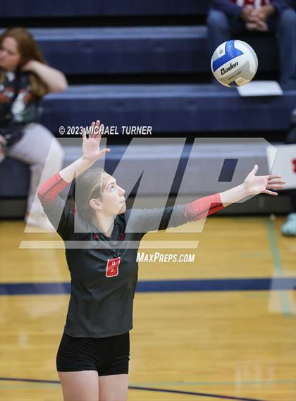 Thumbnail 3 in Madison vs Post Falls (IHSAA 5A Semi Final) photogallery.