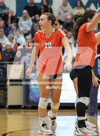 Thumbnail 2 in Madison vs Post Falls (IHSAA 5A Semi Final) photogallery.