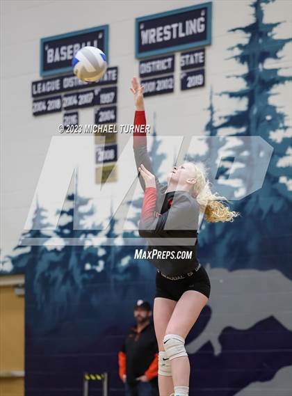 Thumbnail 1 in Madison vs Post Falls (IHSAA 5A Semi Final) photogallery.