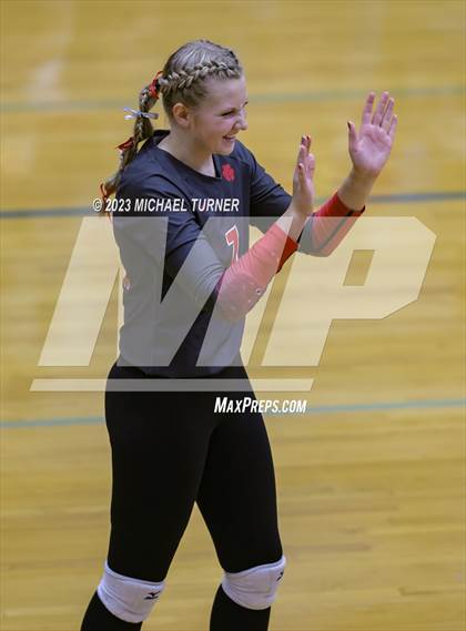 Thumbnail 3 in Madison vs Post Falls (IHSAA 5A Semi Final) photogallery.