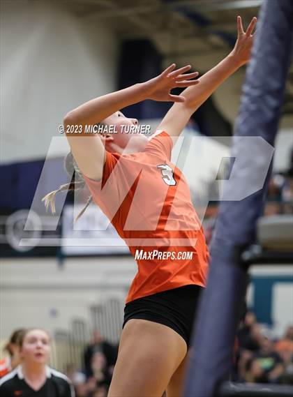 Thumbnail 2 in Madison vs Post Falls (IHSAA 5A Semi Final) photogallery.