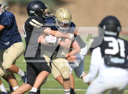 Thumbnail 2 in Notre Dame (SO) @ Calabasas (Scrimmage) photogallery.