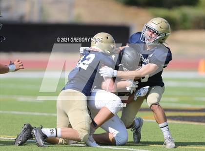 Thumbnail 1 in Notre Dame (SO) @ Calabasas (Scrimmage) photogallery.