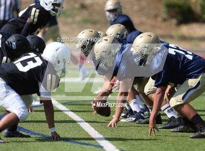 Thumbnail 2 in Notre Dame (SO) @ Calabasas (Scrimmage) photogallery.