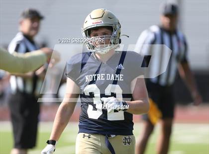 Thumbnail 2 in Notre Dame (SO) @ Calabasas (Scrimmage) photogallery.