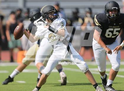 Thumbnail 2 in Notre Dame (SO) @ Calabasas (Scrimmage) photogallery.