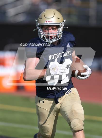 Thumbnail 1 in Notre Dame (SO) @ Calabasas (Scrimmage) photogallery.