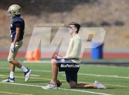 Thumbnail 2 in Notre Dame (SO) @ Calabasas (Scrimmage) photogallery.
