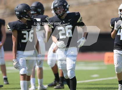 Thumbnail 3 in Notre Dame (SO) @ Calabasas (Scrimmage) photogallery.