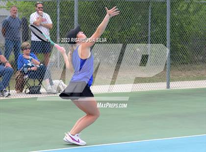 Thumbnail 1 in UIL 3A & 4A Tennis Doubles Quarterfinals photogallery.