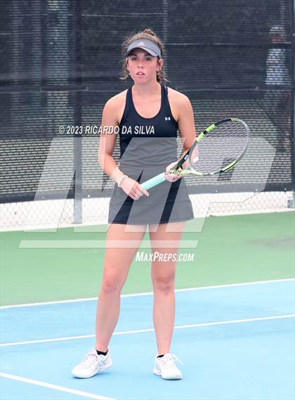 Thumbnail 2 in UIL 3A & 4A Tennis Doubles Quarterfinals photogallery.