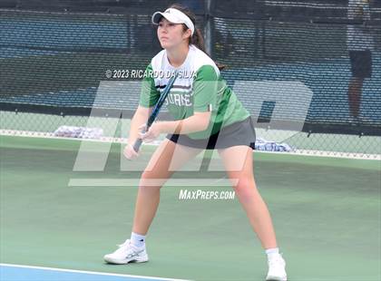 Thumbnail 3 in UIL 3A & 4A Tennis Doubles Quarterfinals photogallery.