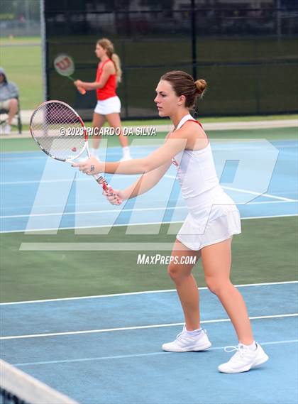 Thumbnail 1 in UIL 3A & 4A Tennis Doubles Quarterfinals photogallery.