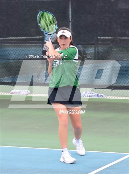 Thumbnail 2 in UIL 3A & 4A Tennis Doubles Quarterfinals photogallery.