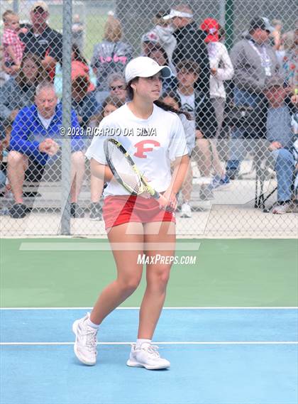 Thumbnail 2 in UIL 3A & 4A Tennis Doubles Quarterfinals photogallery.