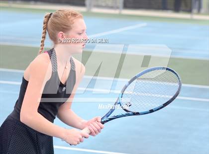 Thumbnail 1 in UIL 3A & 4A Tennis Doubles Quarterfinals photogallery.