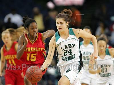 Thumbnail 3 in Deer Valley vs. Berkeley (CIF NCS D1 Final) photogallery.