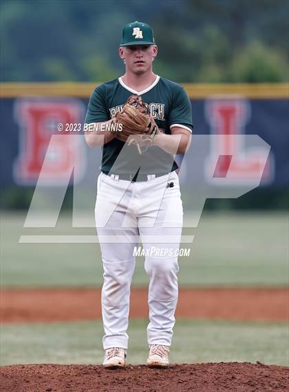 Thumbnail 3 in Bulloch Academy vs Strong Rock Christian (GIAA 4A Quarterfinals) photogallery.