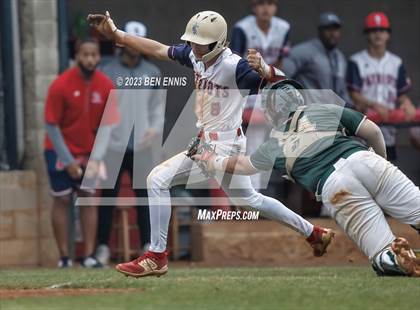 Thumbnail 3 in Bulloch Academy vs Strong Rock Christian (GIAA 4A Quarterfinals) photogallery.