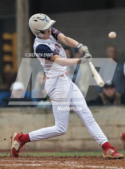 Thumbnail 1 in Bulloch Academy vs Strong Rock Christian (GIAA 4A Quarterfinals) photogallery.