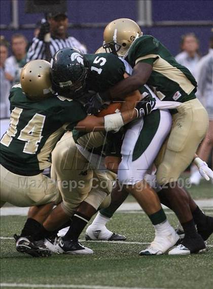 Thumbnail 1 in St. Joseph Regional vs. DePaul (Kickoff Classic) photogallery.